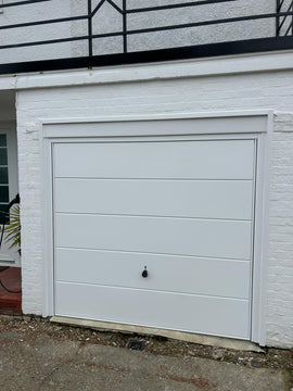 Hormann 2602 White Garage Door - 0