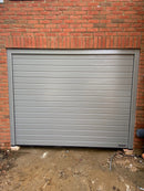 Hormann LPU 42 S-Ribbed Woodgrain Sectional Garage Door-2