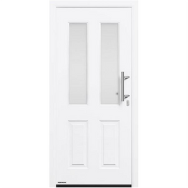 Hormann Thermo65 Style 410S (satin-finished glass) Entrance Door