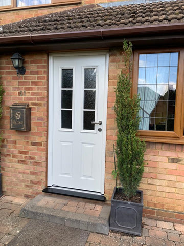 Hormann Thermo46 Style 400l (cathedral glass) Door - 0