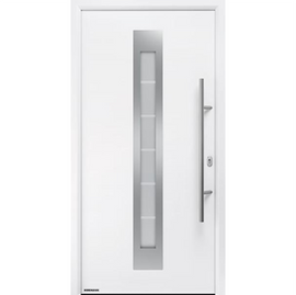 Hormann Thermo65 Style 750C (sand-blasted glass with 5 clear stripes) Door