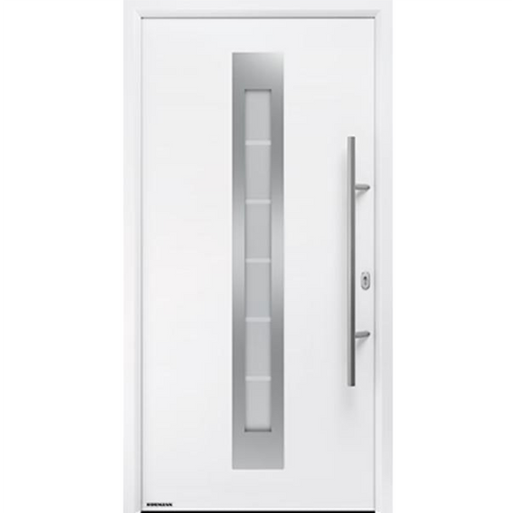 Hormann Thermo65 Style 750C (sand-blasted glass with 5 clear stripes) Door