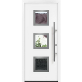 Hormann Thermo65 Style 810N (one-way plate glass) Front Door