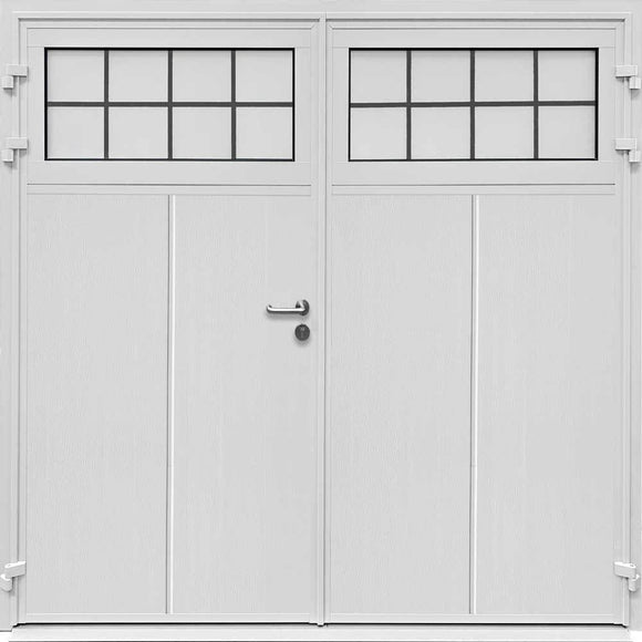 Teckentrup Traditional Solid Ribbed Vertical Door
