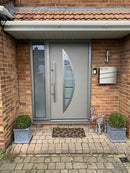 Hormann Thermo46 Style 900D (sand-blasted glass with 4 clear stripes) Door-3