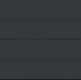 Wisniowski L-Ribbed Sandgrain Sectional Garage Door