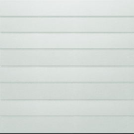 Wisniowski M-Ribbed Woodgrain Sectional Garage Door