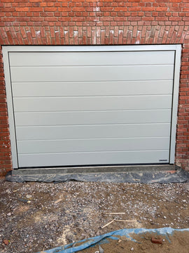 Hormann LPU 42 M-Ribbed Silkgrain Sectional Door - 0