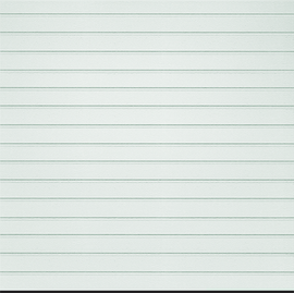 Wisniowski S-Ribbed Woodgrain Sectional Garage Door