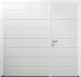 Teckentrup Centre Ribbed Horizontal Side-Hinged Door