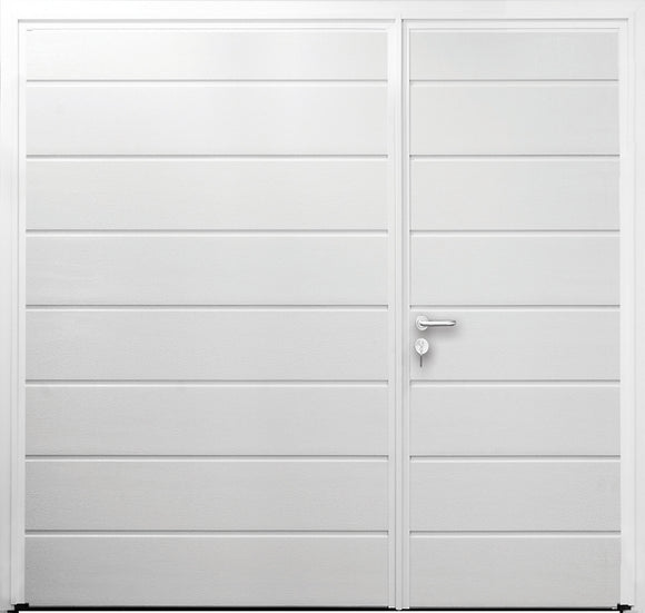 Teckentrup Centre Ribbed Horizontal Side-Hinged Door