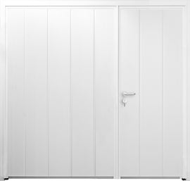 Teckentrup Centre Ribbed Vertical Side-Hinged Door