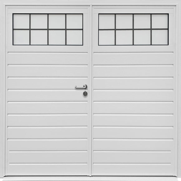 Teckentrup Traditional Standard Ribbed Horizontal Door