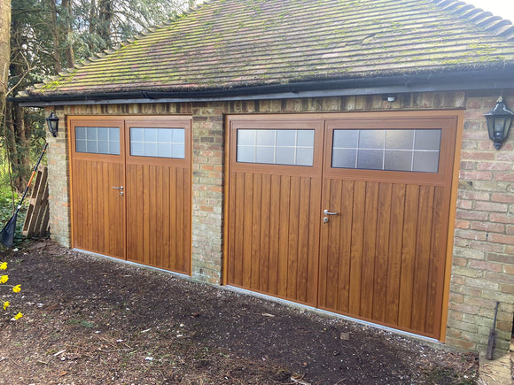 Teckentrup Traditional Standard Ribbed Vertical Door