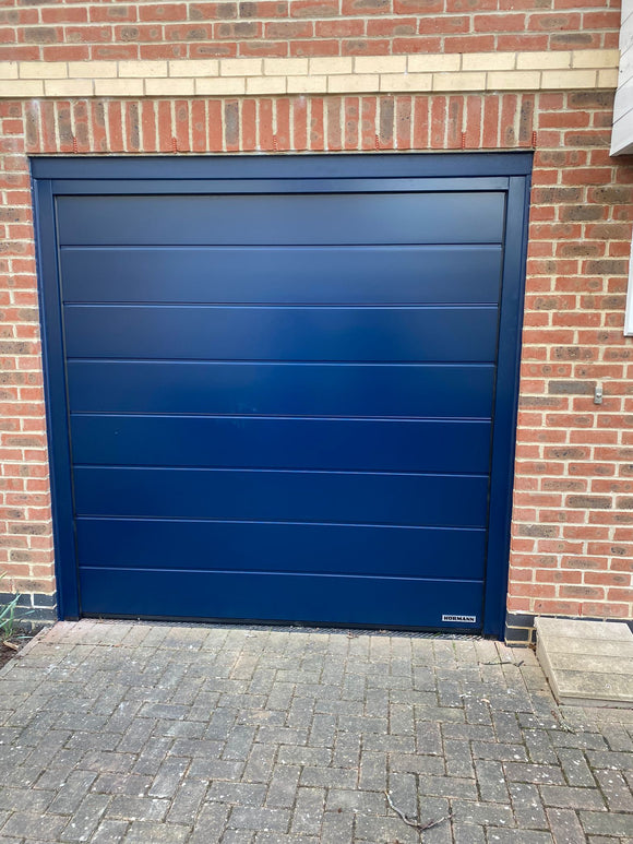 Hormann LPU 42 M-Ribbed Silkgrain Sectional Door
