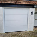 Hormann LPU 42 L-Ribbed Silkgrain Sectional Garage Door-5