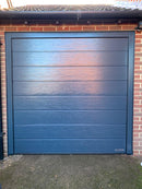 Hormann LPU 42 M-Ribbed Woodgrain Sectional Door-3