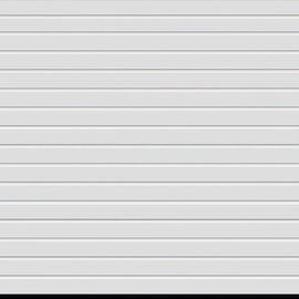 Hormann LPU 42 S-Ribbed Woodgrain Sectional Garage Door