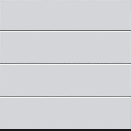 Hormann LPU 42 L-Ribbed Silkgrain Sectional Garage Door