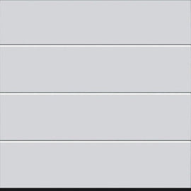 Hormann LPU 42 L-Ribbed Silkgrain Sectional Garage Door