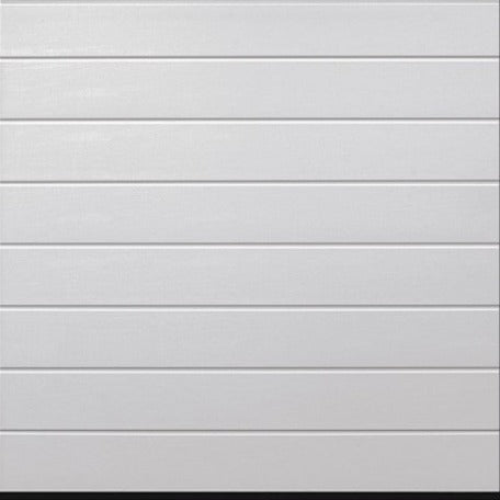 Hormann LPU 42 M-Ribbed Sandgrain Sectional Garage Door