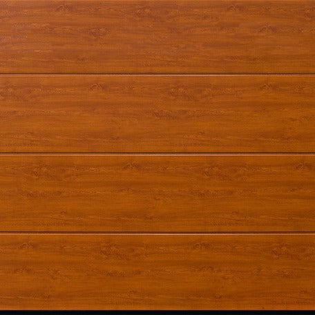 Hormann LPU 42 L-Ribbed Decograin Sectional Garage Door