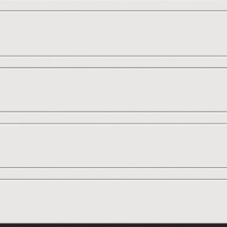 Hormann LPU 42 D-Ribbed Silkgrain Sectional Door